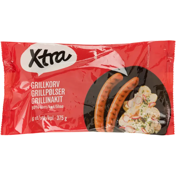 Xtra grillinakit 375 g
