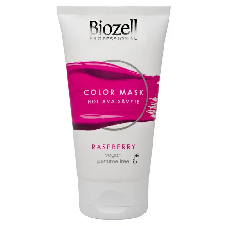 Biozell Professional Color Mask Hoitava Sävyte Raspberry 150ml