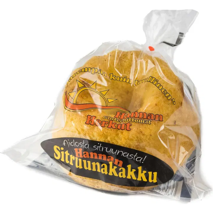 Hannan Gluteenittomat Herkut sitruunakakku 300 g