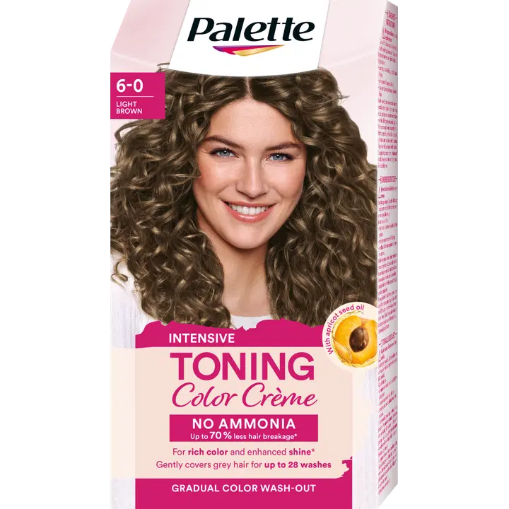 Palette 6-0 Light Brown kevytväri