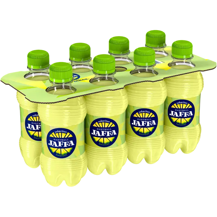 8 x Hartwall Jaffa Lemonade  Sokeriton virvoitusjuoma 0,33 l