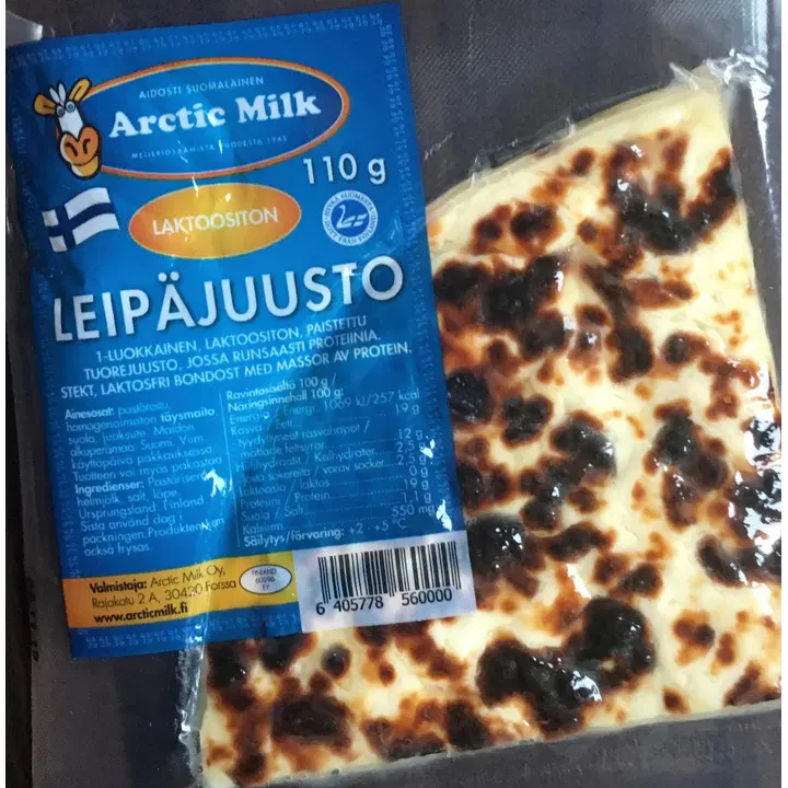 Arctic Milk Laktoositon leipäjuusto, paistettu 110g