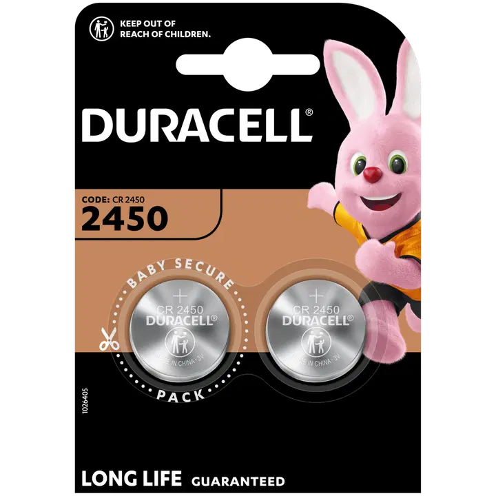 Duracell 2kpl 2450 nappiparisto