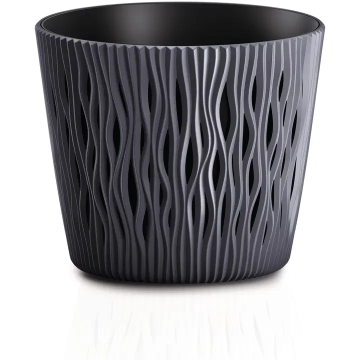 Prosperplast ruukku Sandy 13 cm antrasiitti