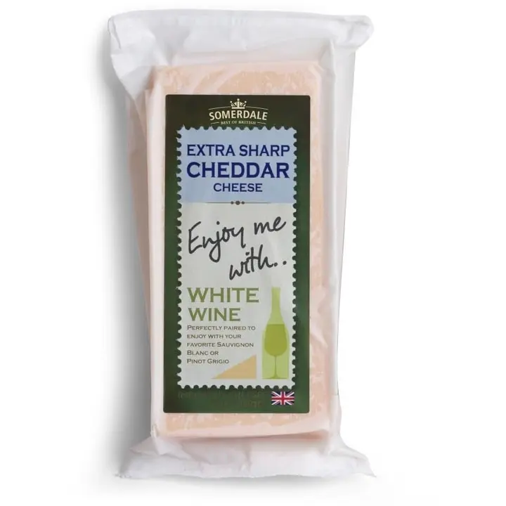 Somerdale Enjoy Me With White Wine ekstra küps cheddar, 200 g