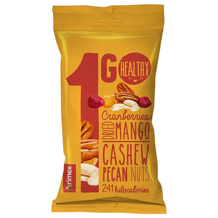 Arimex 1go kuivatatud puuviljade ja pähklite segu 50 g