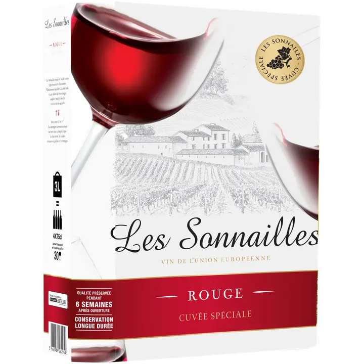 Les Sonnailles Rouge vein 11%vol 3 l