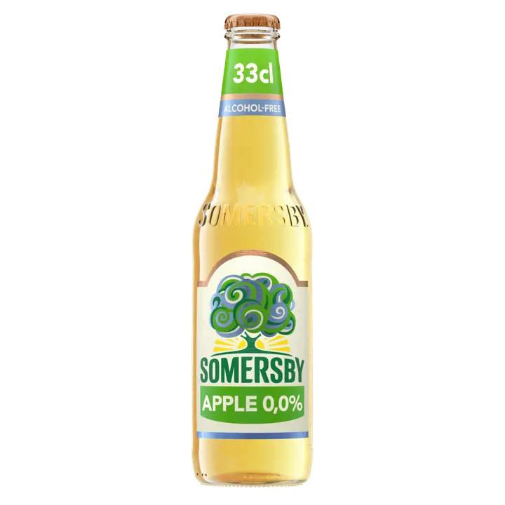 Somersby Non-Alco Apple omenasiideri 0,0 til-% pullo 0,33 L