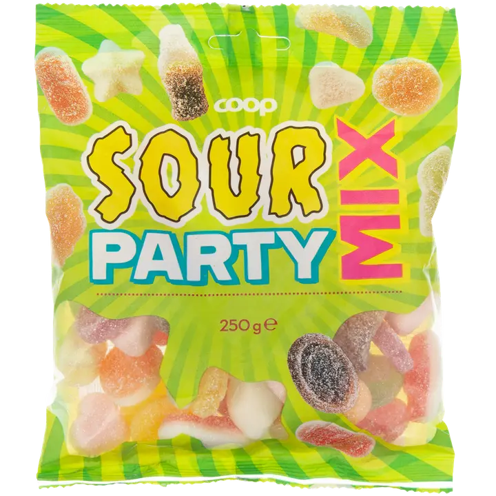 Coop Sour Party Mix makeissekoitus 250 g