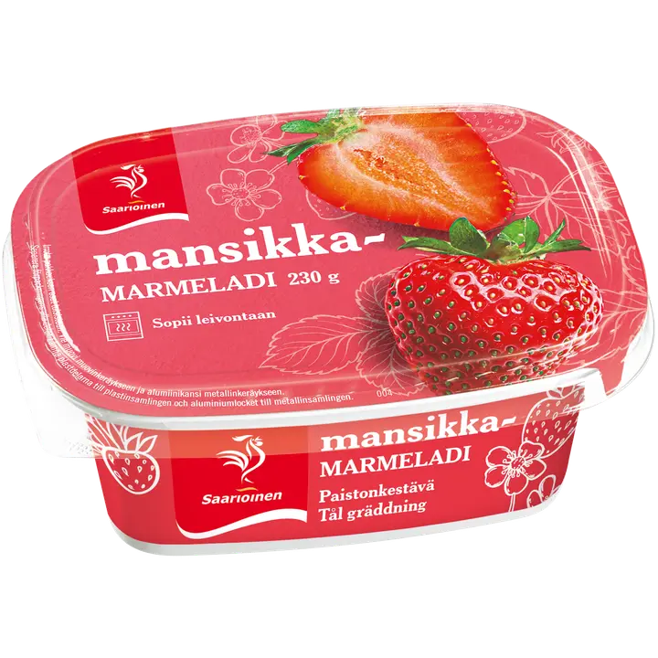 Saarioinen Mansikkamarmeladi 230g