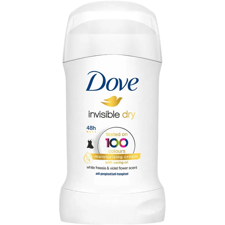 Dove Invisible Dry Deodorantti Stick Antiperspirantti 40 ml