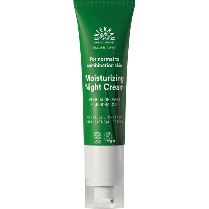URTEKRAM Kosteuttava Yövoide Aloe Vera & Jojoba Oil 50ml