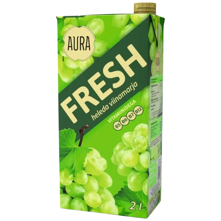 Aura Fresh Hele Viinamari mahlajook 2 l Tetra