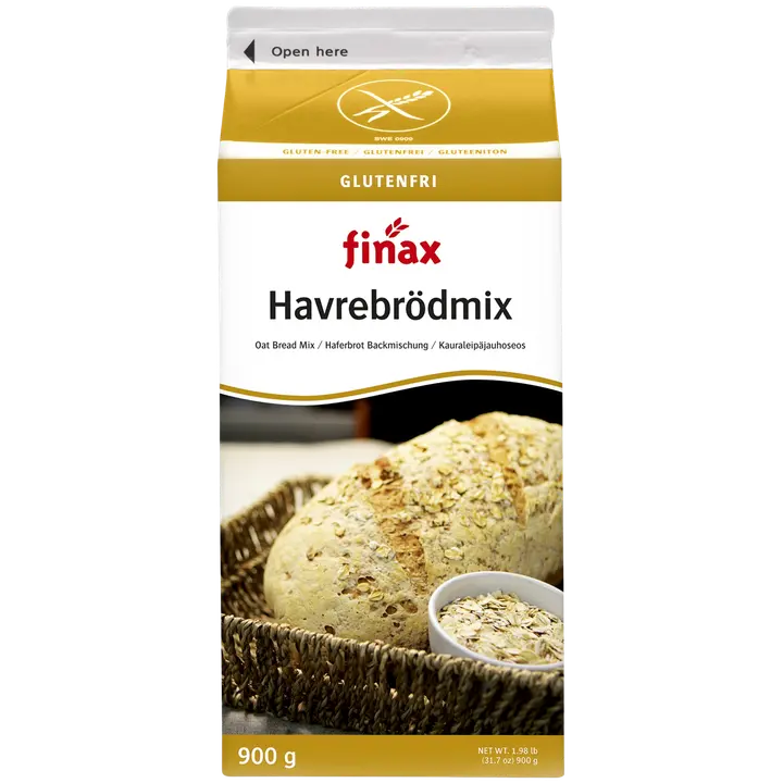 Finax Gluteeniton Kauraleipäjauhoseos 900 g
