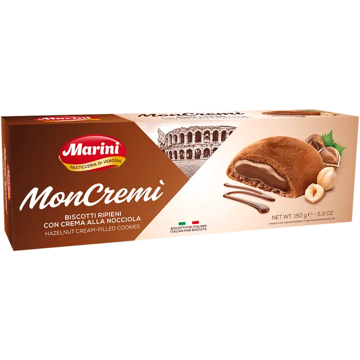 Marini täytekeksit hasselpähkinä 150 g