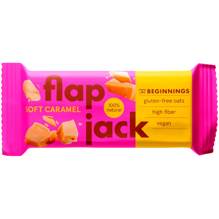 The Beginnings Flap Jack Caramel 60g