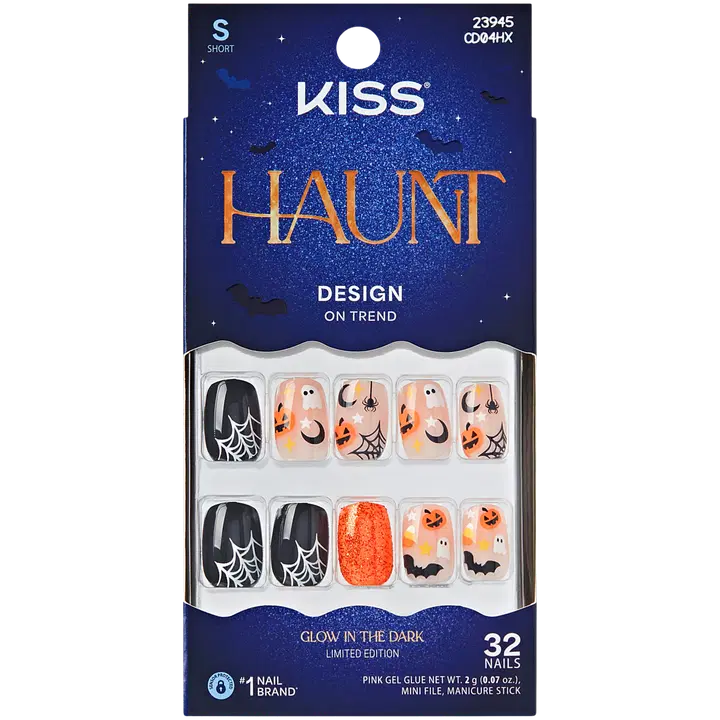 Kiss Halloween nails - Fangs for the Memories 28st