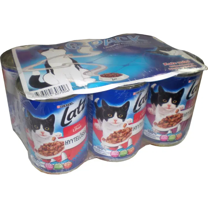Latz 6x400g 6-pack Sekalajitelma Hyytelössä lajitelma 4 varianttia kissanruoka