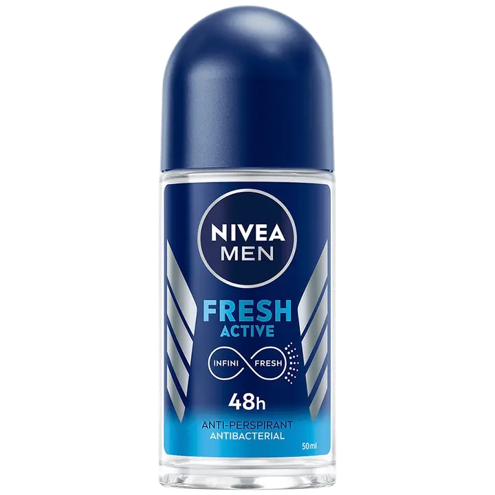 NIVEA MEN 50ml Fresh Active Deo Roll-on -antiperspirantti