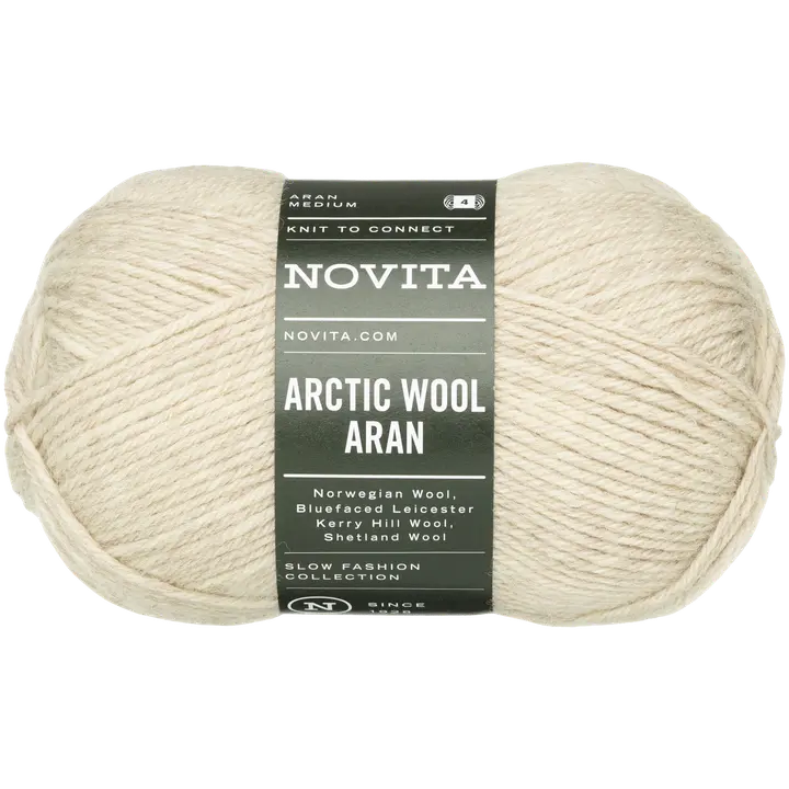 Novita lanka Arctic Wool Aran 100 g poro 631
