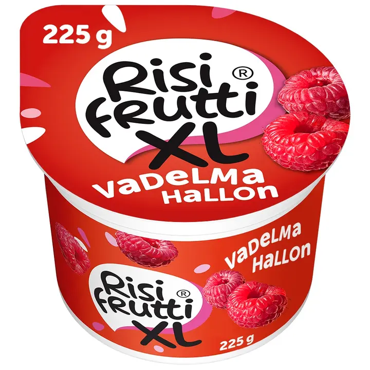 Risifrutti XL vadelma riisivälipala 225g