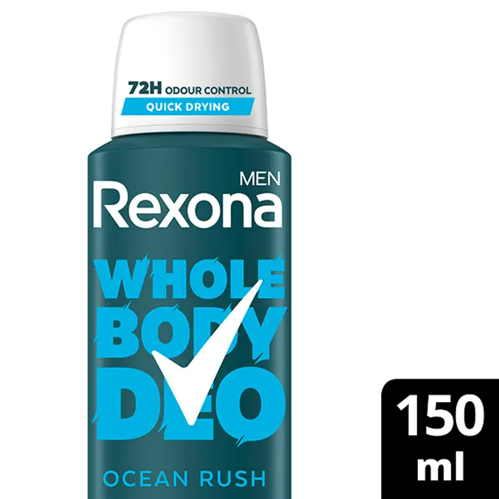 Rexona Men All Body Ocean Rush deodorantti spray  150 ml