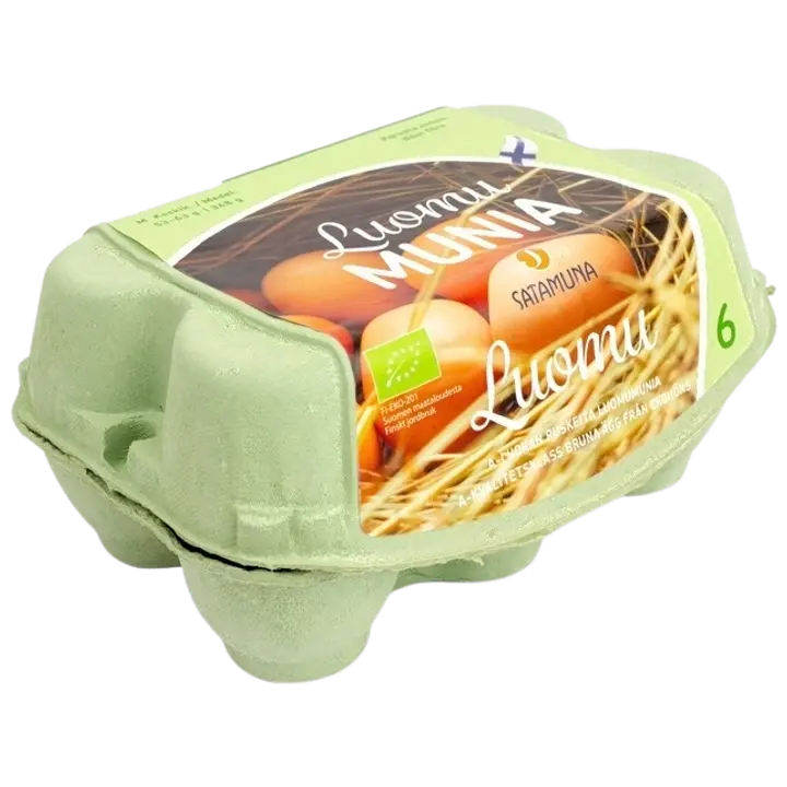Satamuna luomumunia ruskeat M6