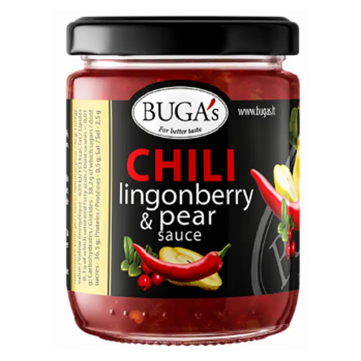 Buga's tšillikaste pohla ja pirni 170g