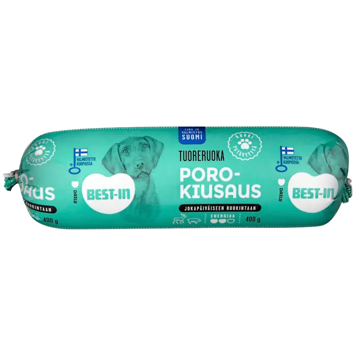 Best-In Porokiusaus Koiran Tuoreruoka 400g