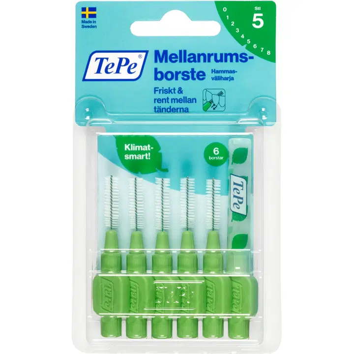 TePe hammasväliharja 0,8mm vihreä