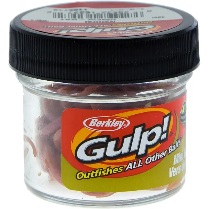 Kunst-uss Gulp! 2,5cm pruun