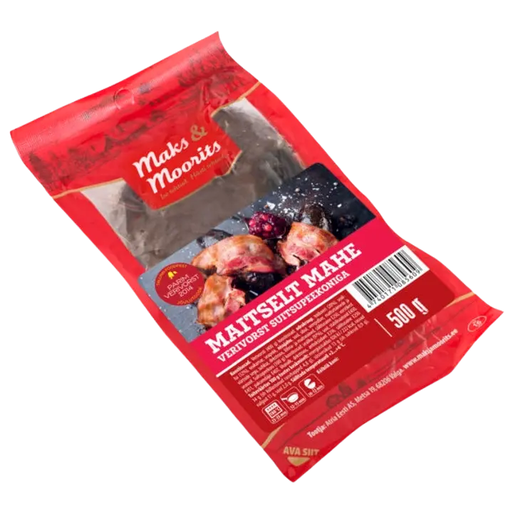 Maks ja Moorits Verivorst Suitsupeekoniga 500G