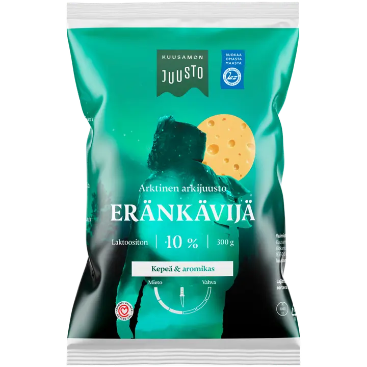 Kuusamon Juusto Eränkävijä 10 % juusto 300 g