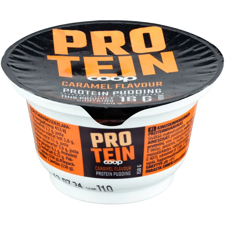 Coop proteiinipuding soolakaramelli 150g