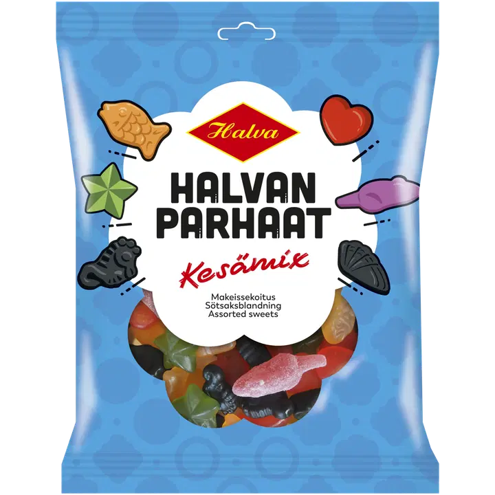 Halva Halvan Parhaat Kesämix makeissekoitus 260 g