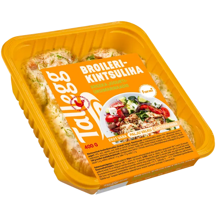 Tallegg Kreeka jogurti-ürdimarinaadis broilerikintsuliha 400 g
