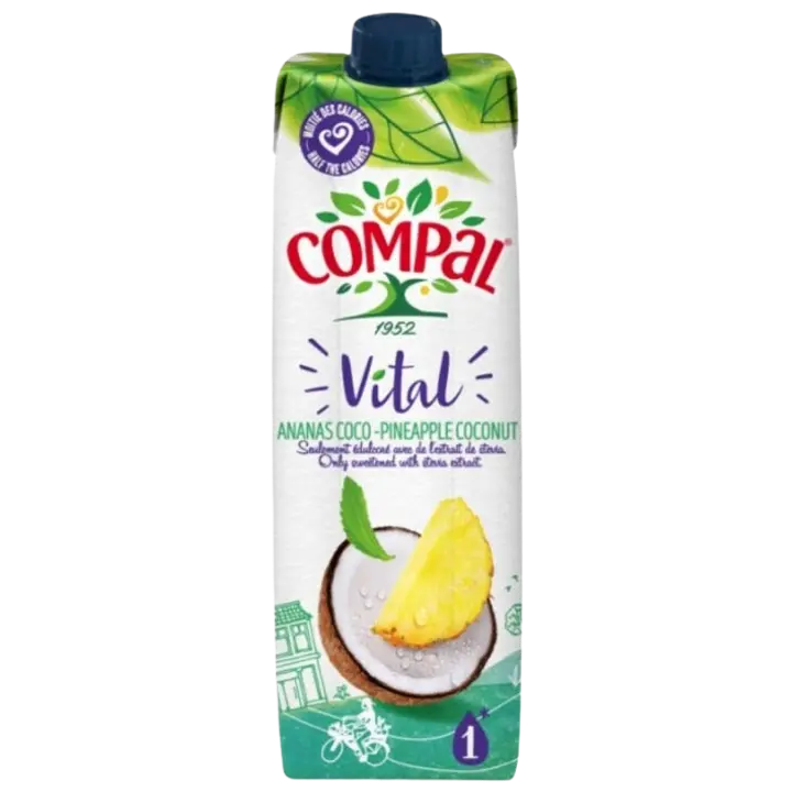 Compal ananassi- ja kooksenektar 1L