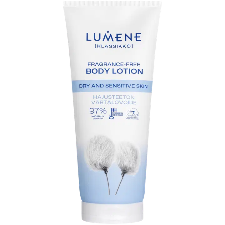 Lumene KLASSIKKO Hajusteeton vartalovoide 200 ml