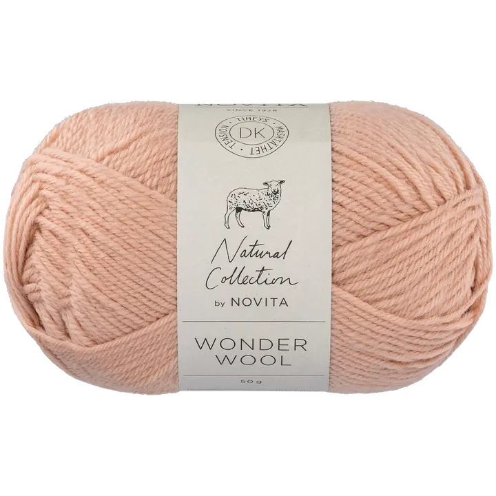 Novita lanka Wonder Wool DK 50 g puuteri 609
