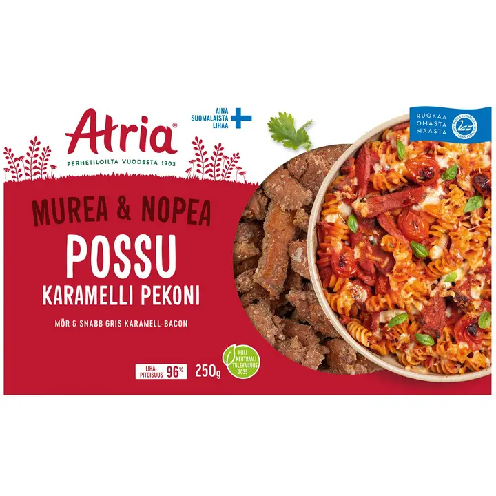 Atria Murea & Nopea Possu Karamelli Pekoni 250g