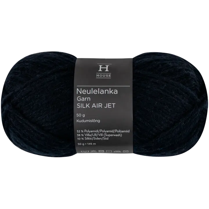 House lanka Silk Airjet 50g 212449 black