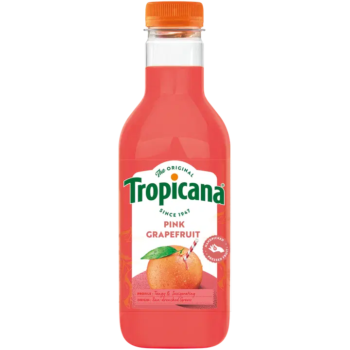 Tropicana vaaleanpunainen greippitäysmehu 0,9l