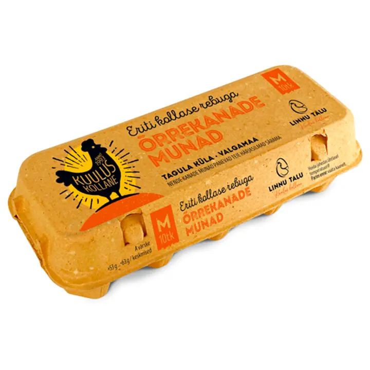 Linnu Talu Õrrekanade munad M 10tk