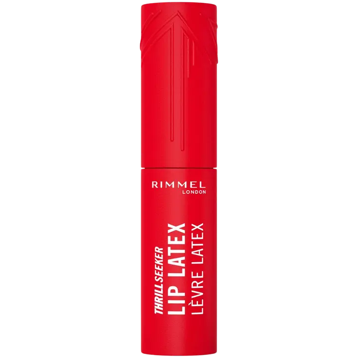 Rimmel London Thrillseeker Lip Latex 6 ml, 350 Spicy nestemäinen huulipuna
