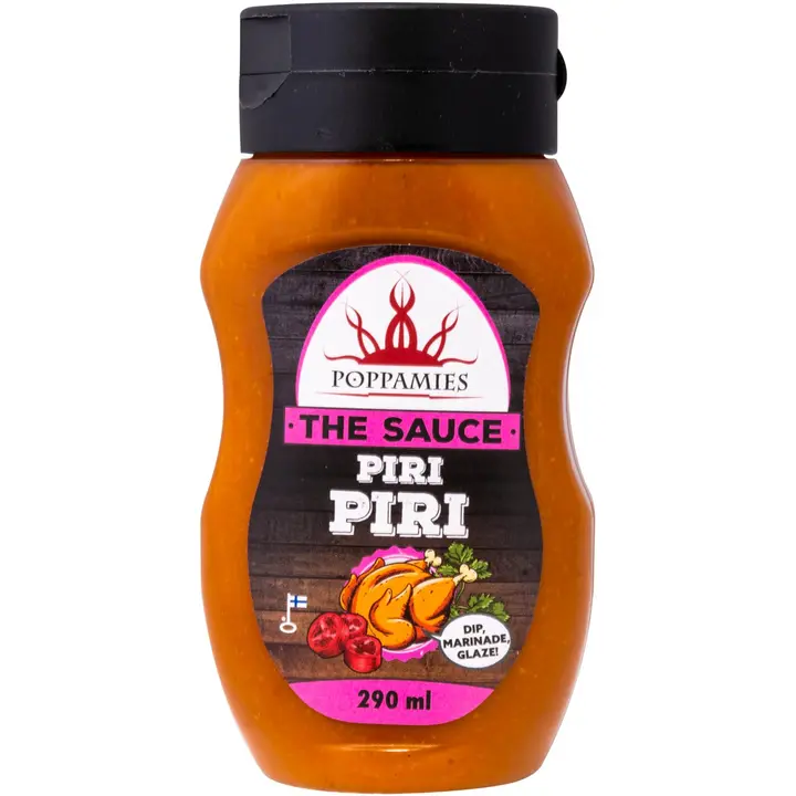 Poppamies The Sauce Piri Piri maustekastike 290ml