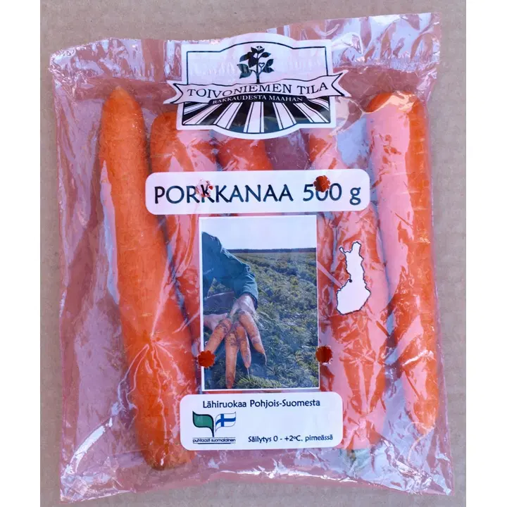 Toivoniemen tila 500g Porkkana
