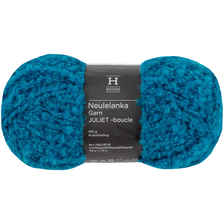 House neulelanka boucle Juliet 100 g Petrol melange 23091