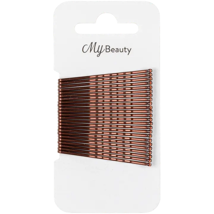 MY BEAUTY hiuspinni ruskea 48mm 24kpl