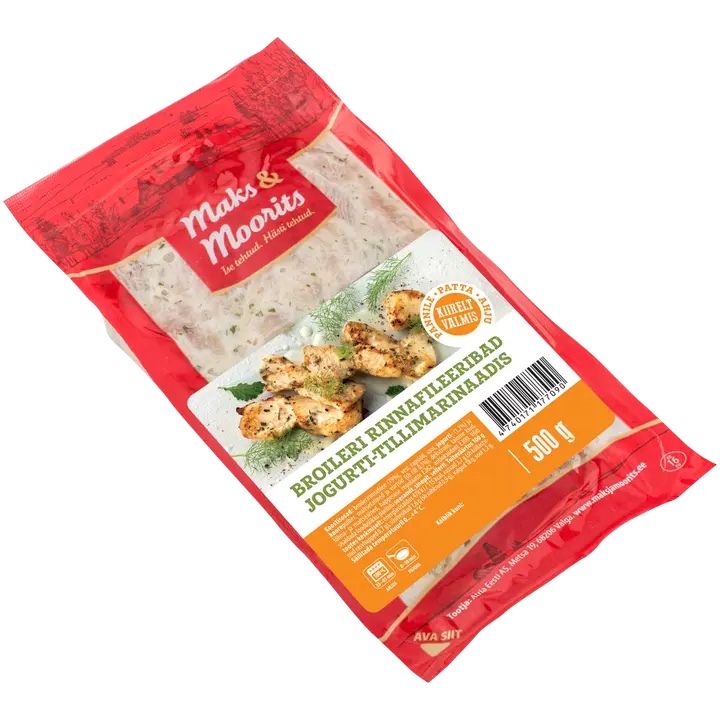 Maks ja Moorits Broiler Jogurti-Tillimarinaadis 500G