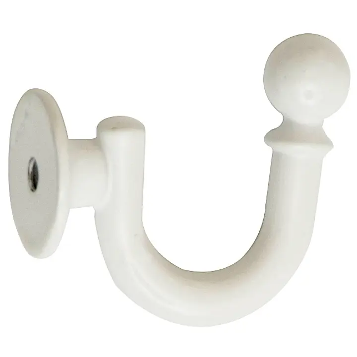 Kardinapuu hoidja 2 tk. Materjal: metall Värv: Valge Kõrgus: 4 cm